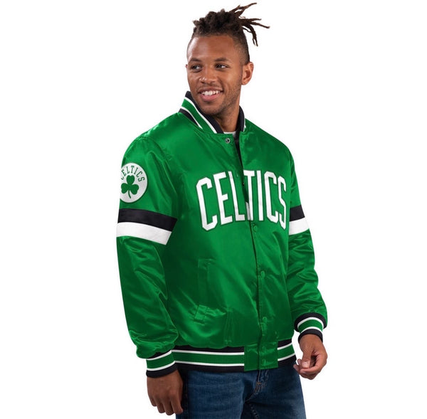 Starter jacket celtics sale