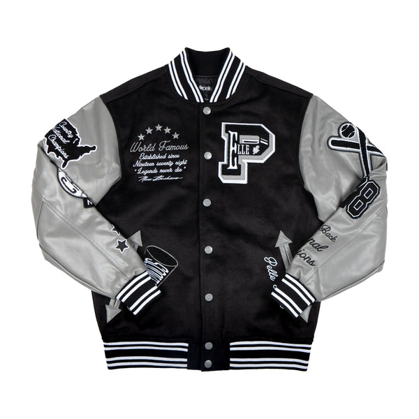 pelle pelle Wool Jacket サイズM Pelle Pelle Marc Buchanan Big Logo Wool Jacket Size 4XL