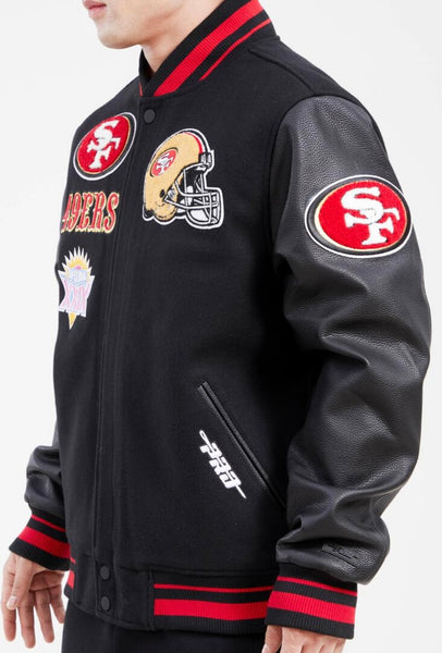 Pro Standard NFL San Francisco 49ers Mash Up Logo Varsity Men's