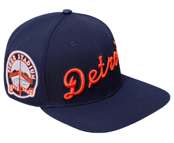 Shop Pro Standard Detroit Tigers Team Color Split Logo Hat PMDETB0846 orange