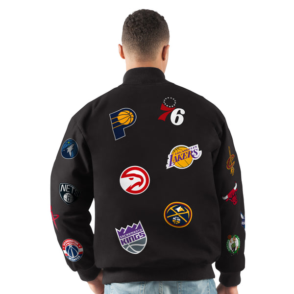 NBA Collage Patch Jacket