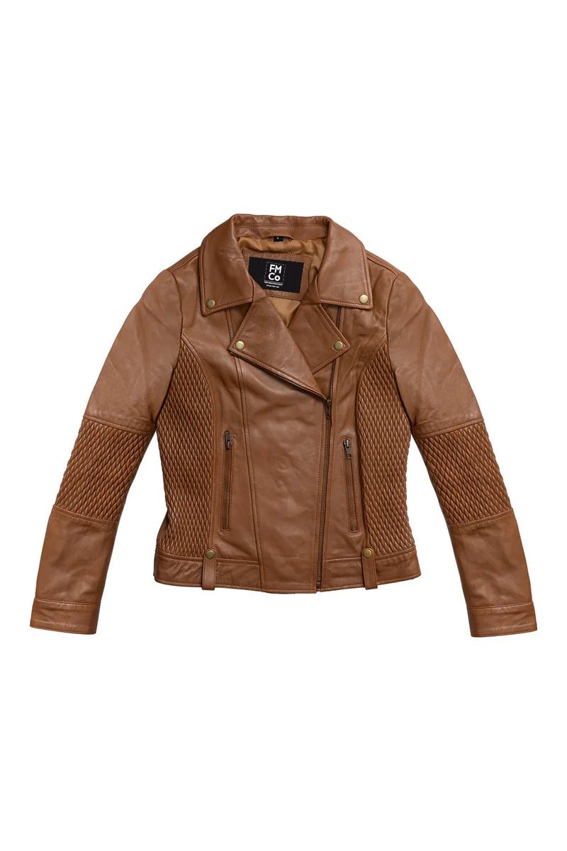 Lindsay - Women's Leather Jacket Women's Fashion Leather Jacket FMCo   