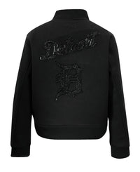 Ladies Pro Standard Detroit Tigers Bling Varsity Jacket