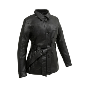 Janely Womens Fashion Leather Jacket Women's New Zealand Lambskin Leather FMCo   