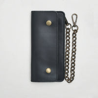 LARGE TRUCKER - Vegetable Tanned Leather Wallet