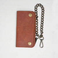 SMALL TRUCKER - Vegetable Tanned Leather Wallet