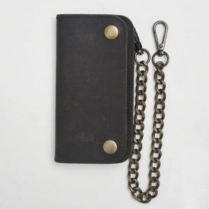 Free SMALL TRUCKER - Vegetable Tanned Leather Wallet