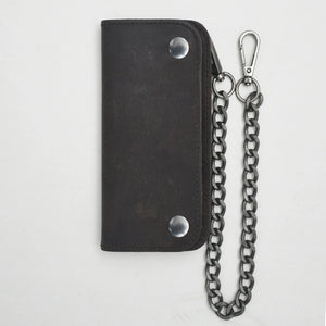 LARGE TRUCKER - Vegetable Tanned Leather Wallet