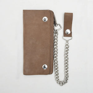 LARGE TRUCKER - Vegetable Tanned Leather Wallet