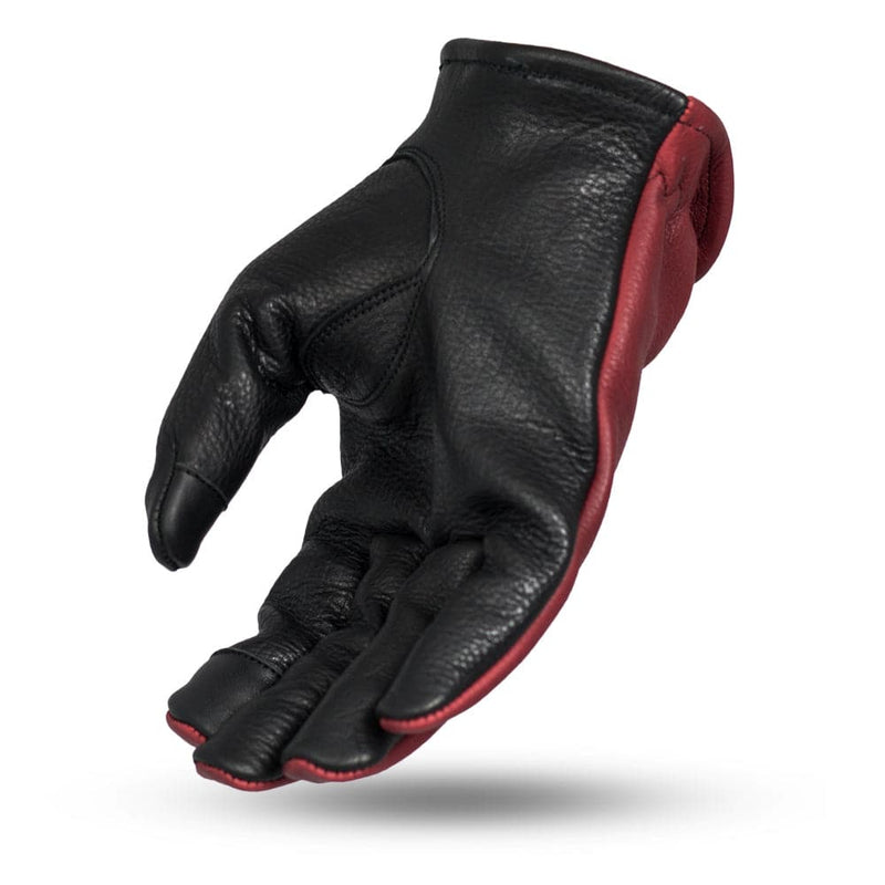 2 Tone Roper Men's Motorcycle Leather Gloves Men's Gloves First Manufacturing Company   