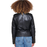 Madelin Womens Fashion Leather Jacket Women's Leather Jacket FMCo   