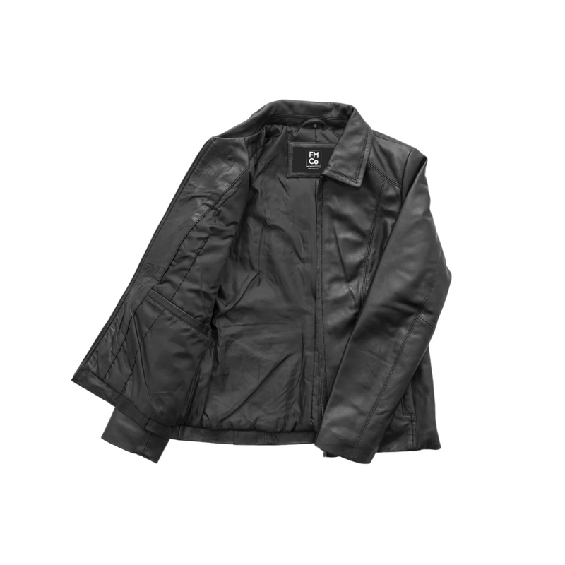 Imelda - A ladies lambskin leather jacket  FMCo   