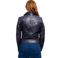 Chloe Womens Fashion Leather Jacket Women's Leather Jacket FMCo   