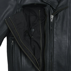 Mastermind Men's Motorcycle Leather Jacket Men's Leather Jacket First Manufacturing Company