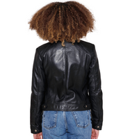 Favorite Women's Fashion Leather Jacket Women's Leather Jacket FMCo   