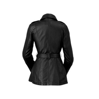 Traci Leather Trench Coat Women's Leather Jacket FMCo   