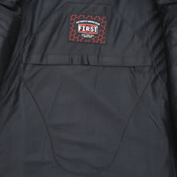 Chaos - Men's Leather Motorcycle Jacket Men's Leather Jacket First Manufacturing Company