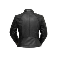 Zoey Womens Fashion Leather Jacket Women's Leather Jacket FMCo   