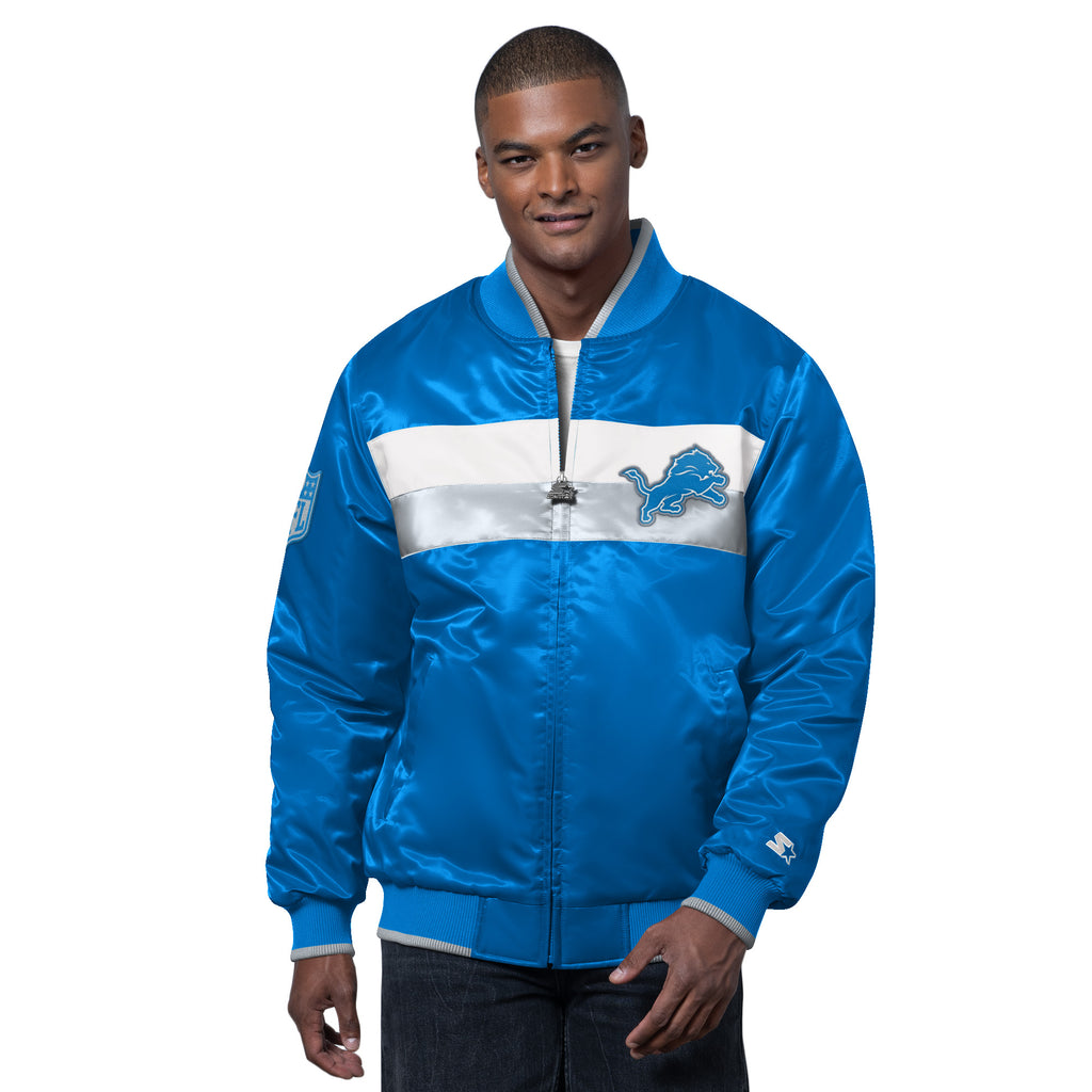 Starter Detroit Lions Chest Stripe Jacket