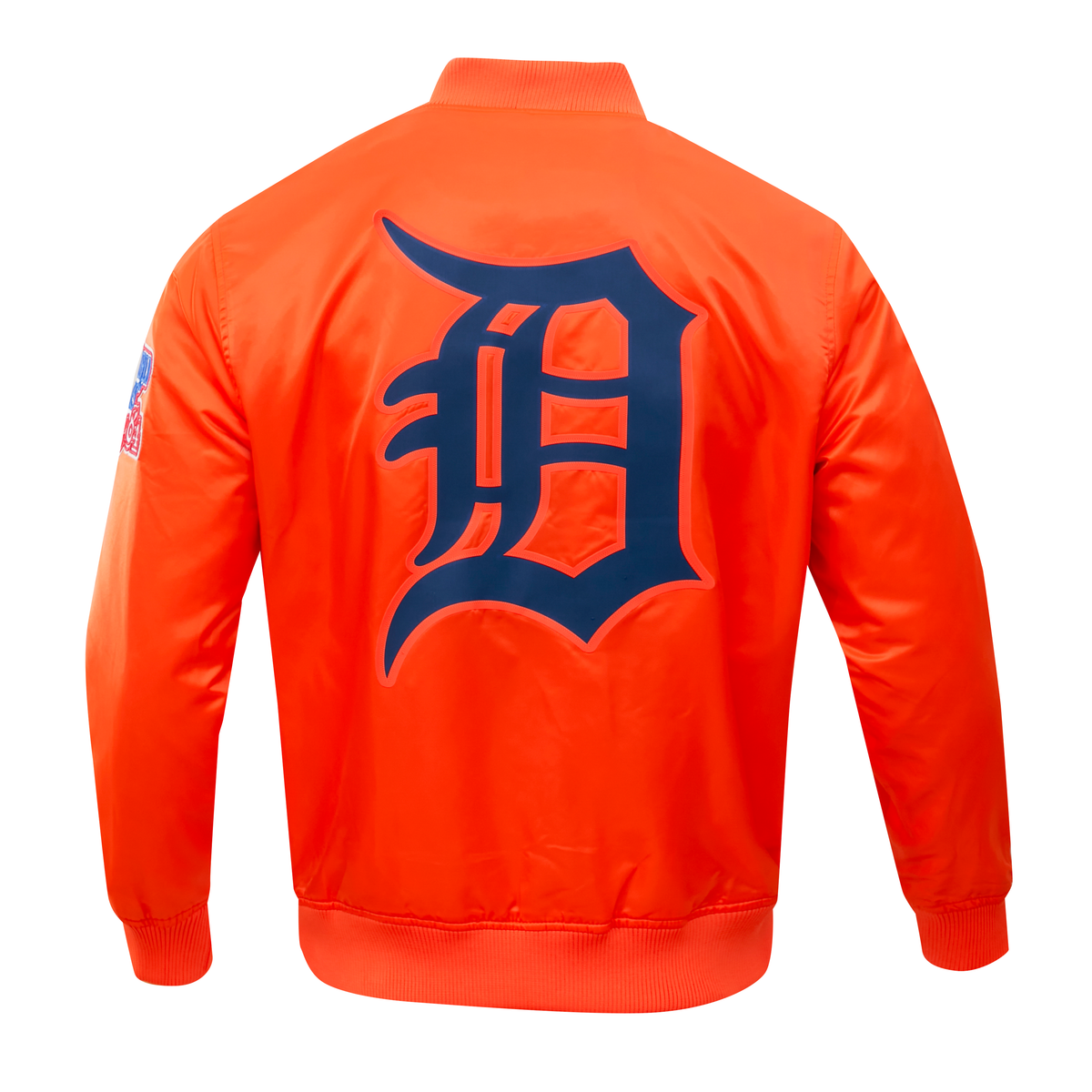 Pro standard Detroit Script Tigers Satin Jacket - Orange – Donna Pro standard Detroit Script Tigers Satin Jacket - Orange – Donna
