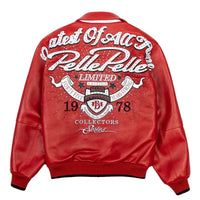 Pelle Pelle GOAT Varsity Jacket - Red