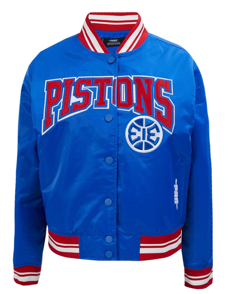 Pro standard Detroit Pistons Satin 313 Jacket - Royal