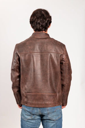 Maine Mens Leather Jacket Men's Leather Jacket Whet Blu NYC   