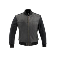 Andre Mens Varsity Leather Jacket