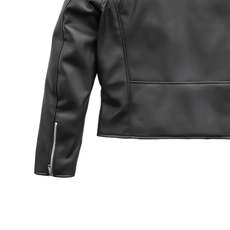 Cassandra - Women's Vegan Leather Motorcycle Jacket Women's Leather Jacket BH&BR COLLAB