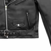 Cassandra - Women's Vegan Leather Motorcycle Jacket Women's Leather Jacket BH&BR COLLAB