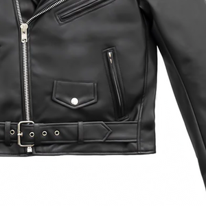 Cassandra - Women's Vegan Leather Motorcycle Jacket Women's Leather Jacket BH&BR COLLAB