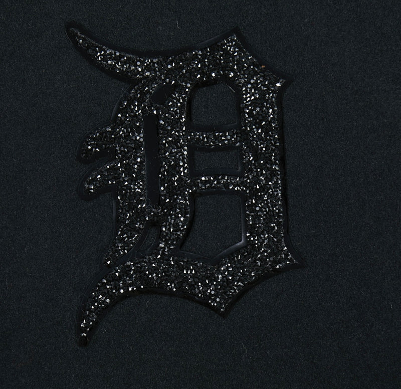 Ladies Pro Standard Detroit Tigers Bling Varsity Jacket