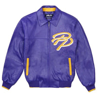 Pelle Pelle GOAT Varsity Jacket - Purple