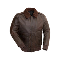 Bomber Men's Fashion Leather Jacket