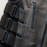 Boulevard - Men's Swat Leather Vest - Limited Edition Factory Customs First Manufacturing Company   