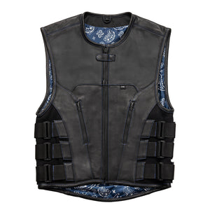 Boulevard - Men's Swat Leather Vest - Limited Edition Factory Customs First Manufacturing Company S  