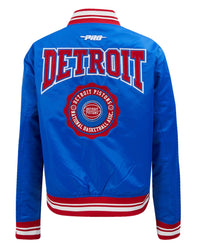 Pro standard Detroit Pistons Satin 313 Jacket - Royal