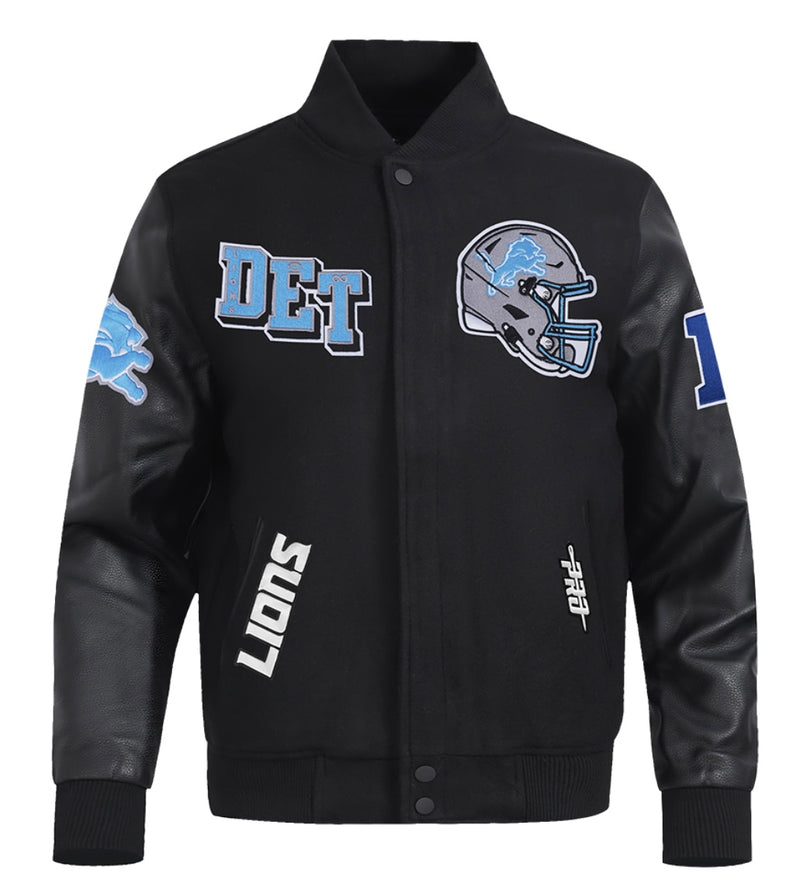 Pro Standard Detroit Lions DET ShowTime Varsity Jacket