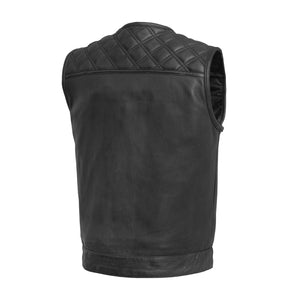 12 Gauge Men's Motorcycle Leather Vest Men's Leather Vest First Manufacturing Company   