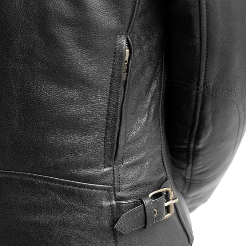 Competition - Women's Leather Motorcycle Jacket Men's Leather Jacket First Manufacturing Company   