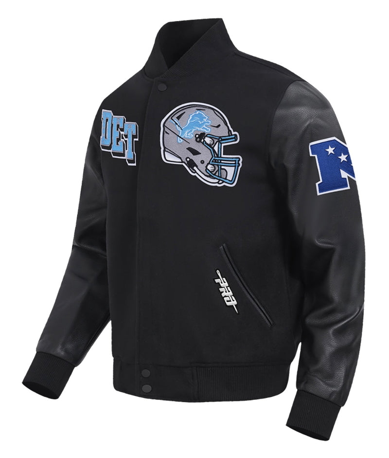 Pro Standard Detroit Lions DET ShowTime Varsity Jacket