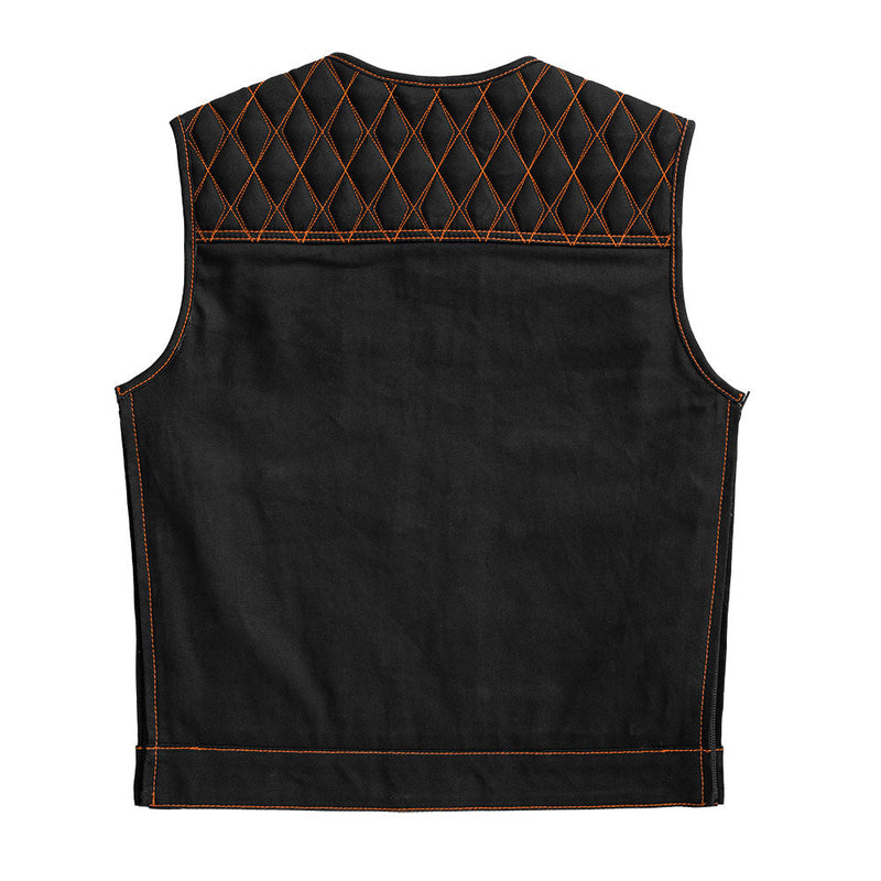 Dart - Men's Denim Vest - Limited Edition Factory Customs First Manufacturing Company   