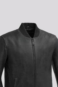 Dravis Mens Leather Bomber Jacket Men's New Zealand Lambskin Jacket FMCo   