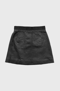 Evelyn Womens Leather Skirt First Manufacturing Company 0 Black 