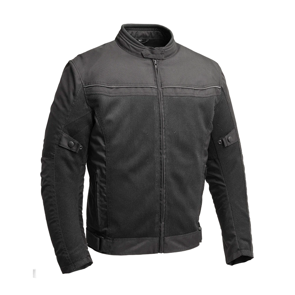 Venture Men's Cordura Textile Jacket Men's Jacket First Manufacturing Company Black S 