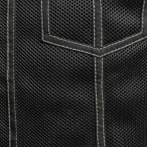 Downside Moto Mesh Men's Motorcycle Vest Men's Leather Vest First Manufacturing Company   