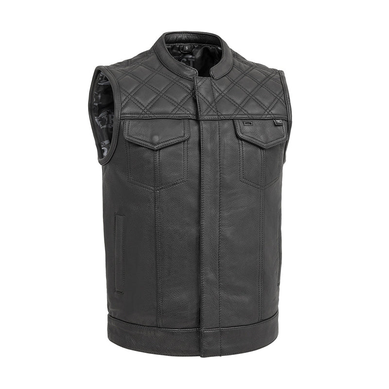 FMCo Men's Signature Leather Vest Men's Leather Vest First Manufacturing Company   