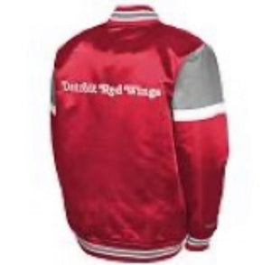 Mitchell and Ness Kids Detroit Red Wings Satin Jacket