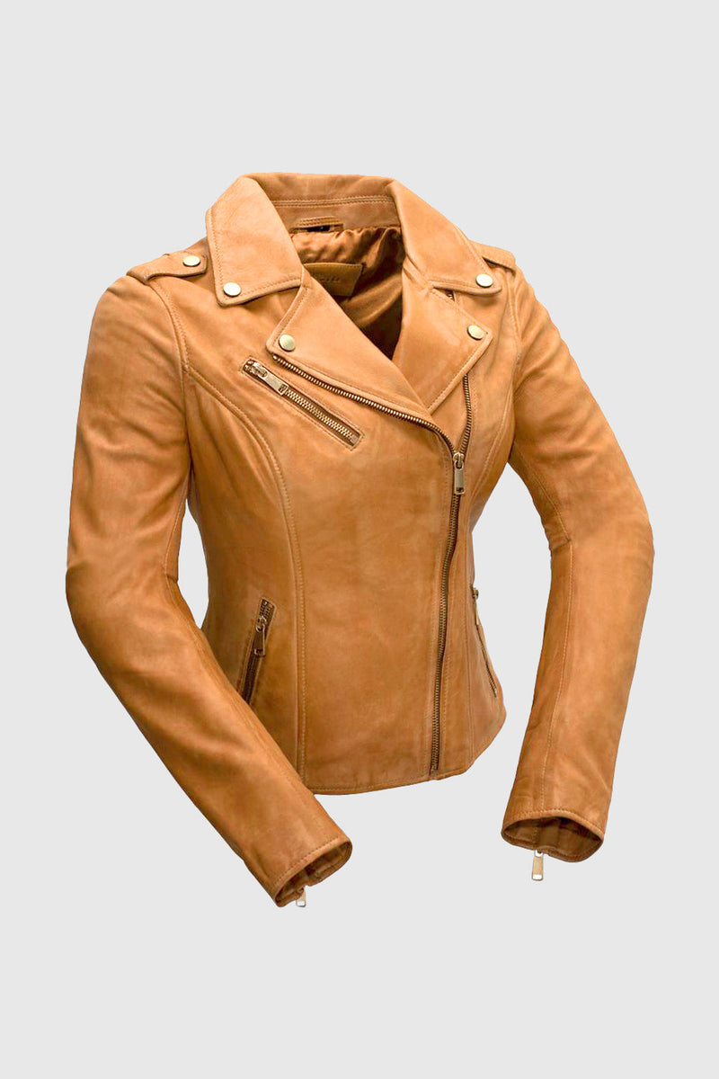 Harper Womens Moto Leather Jacket (Autumn) Women's Leather Jacket Whet Blu NYC XS AUTUMN 