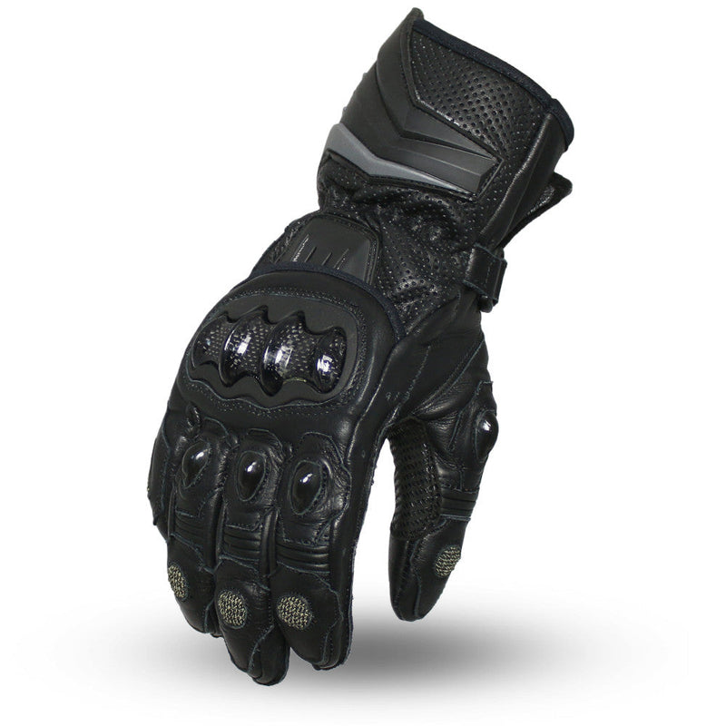 Hellbender Men's Motorcycle Gloves Men's Gloves First Manufacturing Company XS Black 